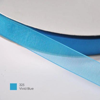 9mm Premium organza ribbon size