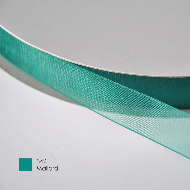 9mm Premium organza ribbon size