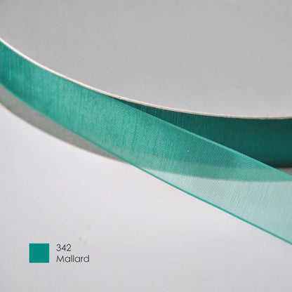 9mm Premium organza ribbon size
