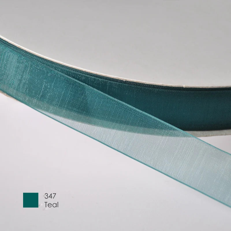 9mm Premium organza ribbon size