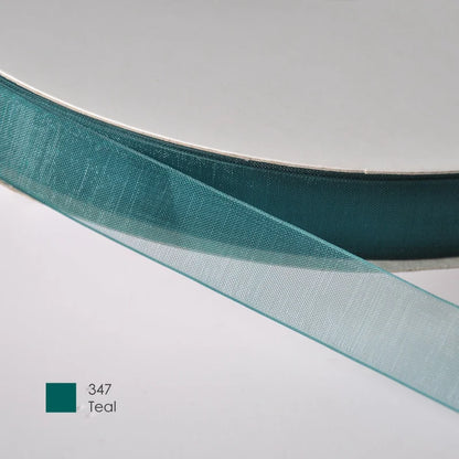 9mm Premium organza ribbon size