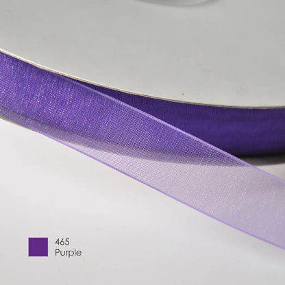 9mm Premium organza ribbon size