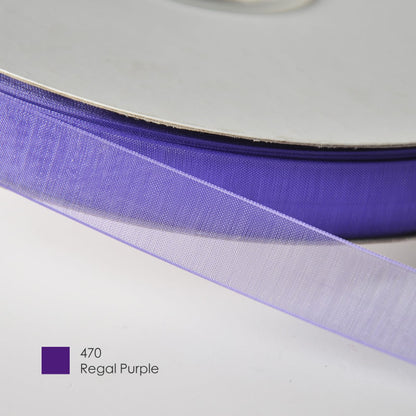 9mm Premium organza ribbon size