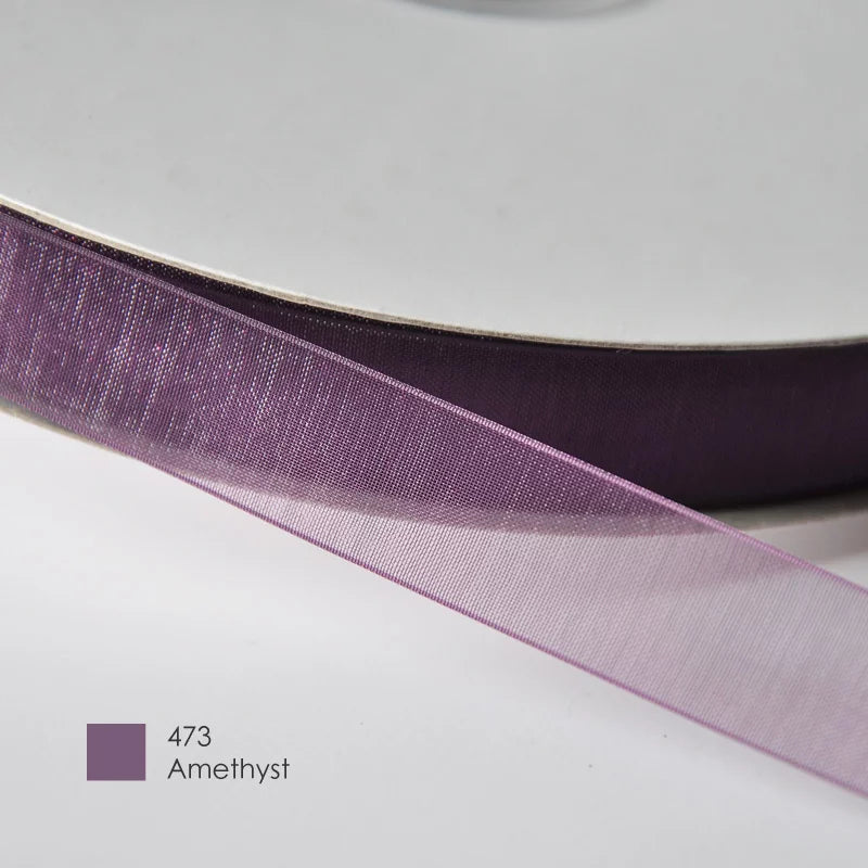 9mm Premium organza ribbon size