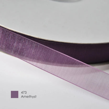 9mm Premium organza ribbon size