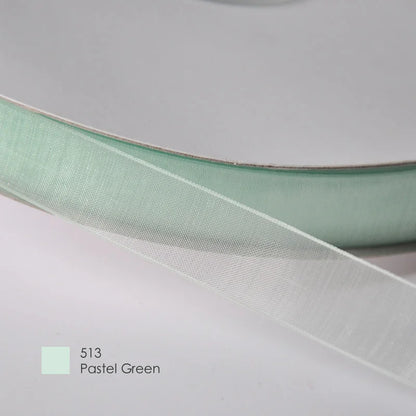 9mm Premium organza ribbon size