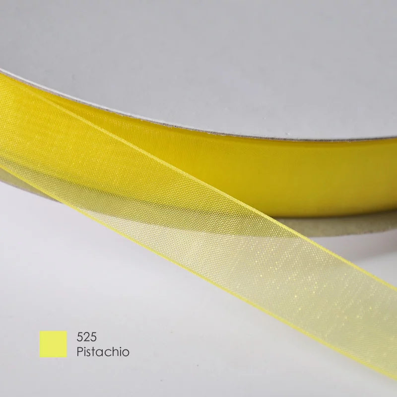 9mm Premium organza ribbon size
