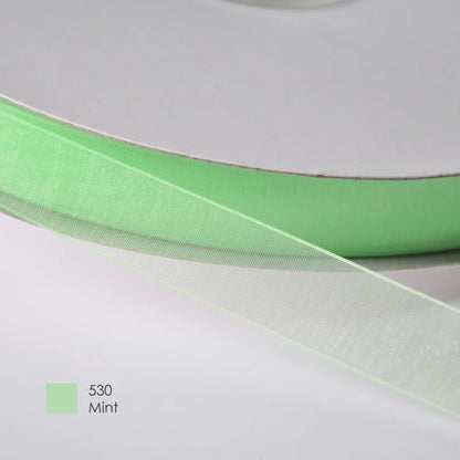 9mm Premium organza ribbon size