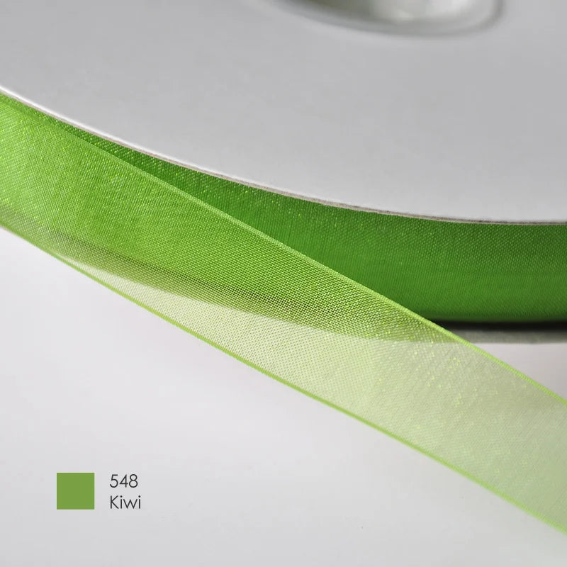 9mm Premium organza ribbon size