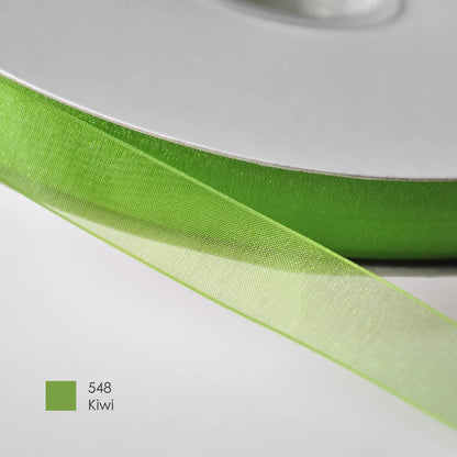 9mm Premium organza ribbon size