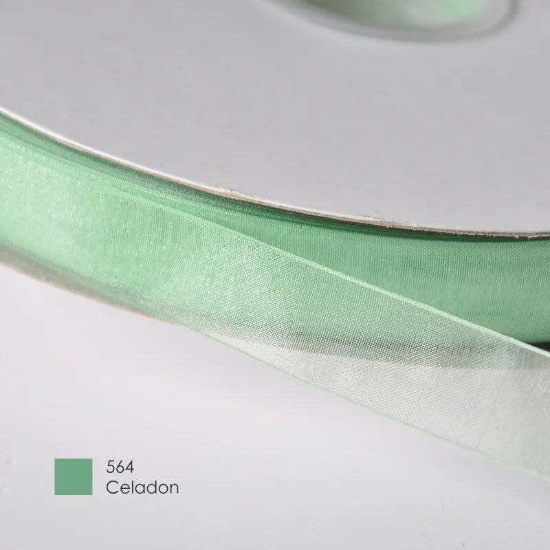 9mm Premium organza ribbon size