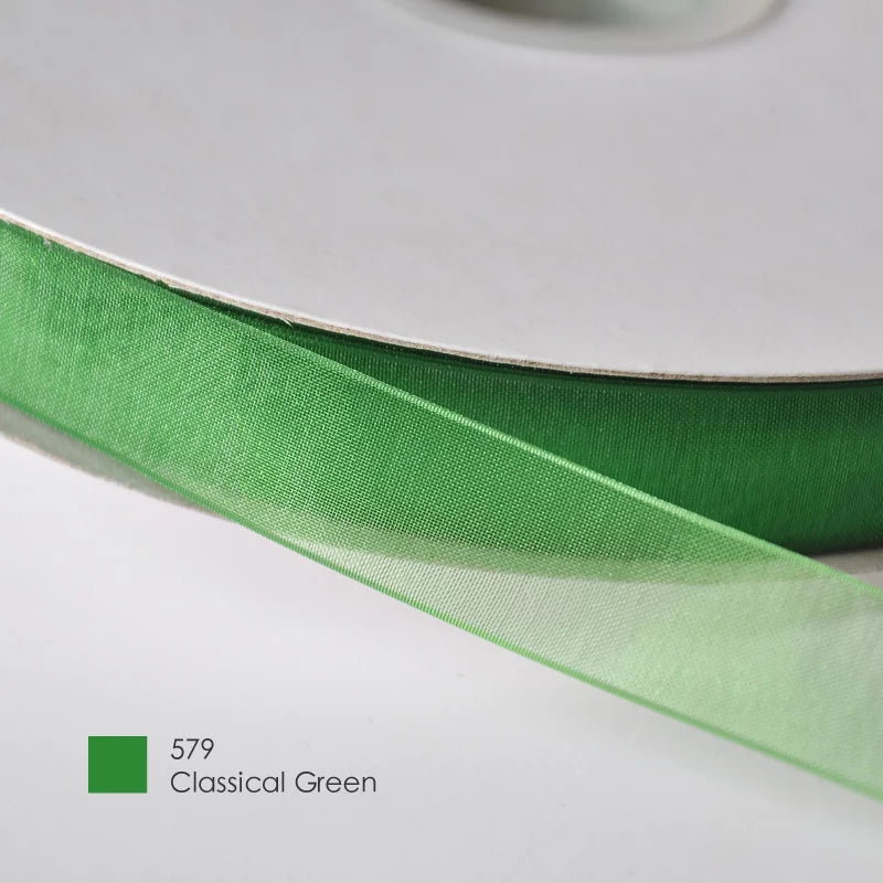 9mm Premium organza ribbon size