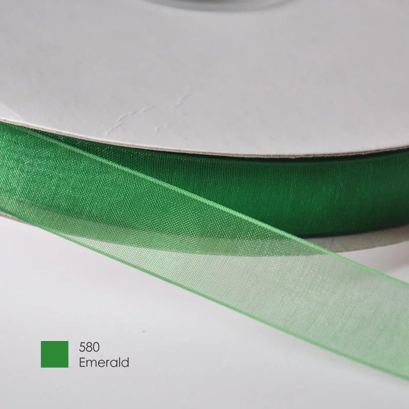 9mm Premium organza ribbon size