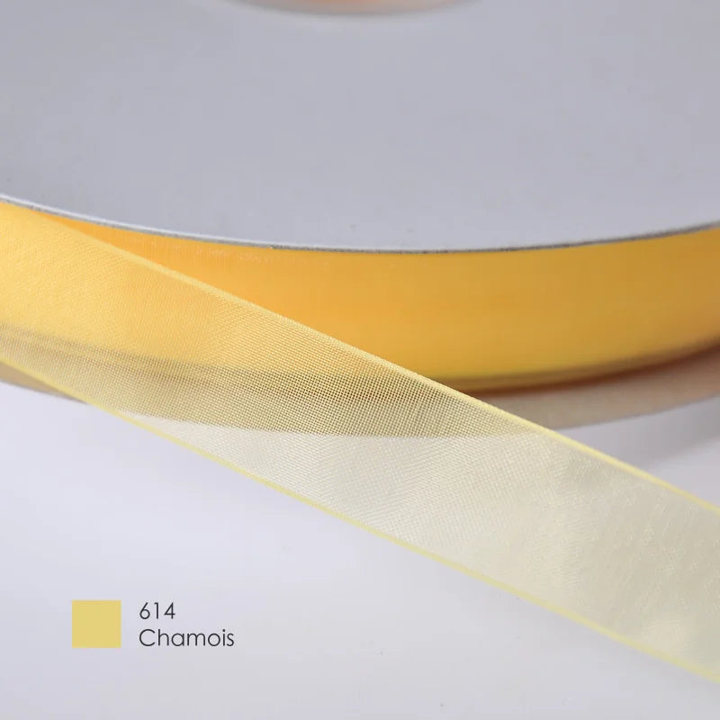 9mm Premium organza ribbon size