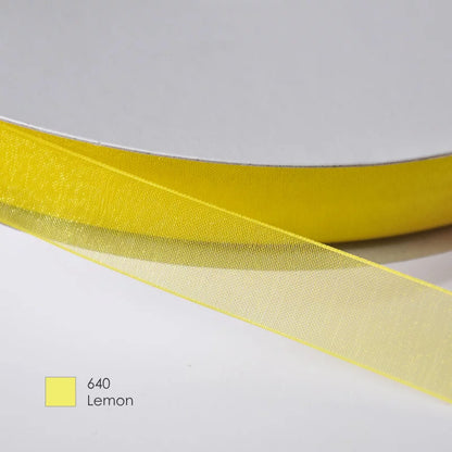 9mm Premium organza ribbon size