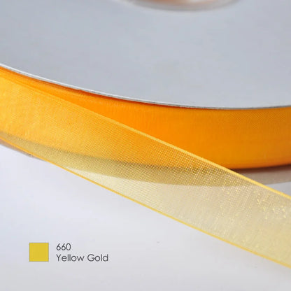 19mm Premium organza ribbon size