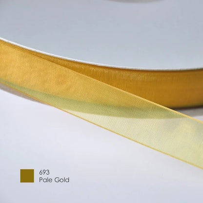 9mm Premium organza ribbon size