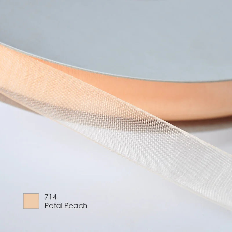 9mm Premium organza ribbon size