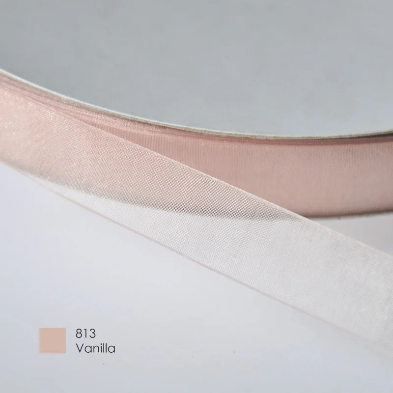 9mm Premium organza ribbon size
