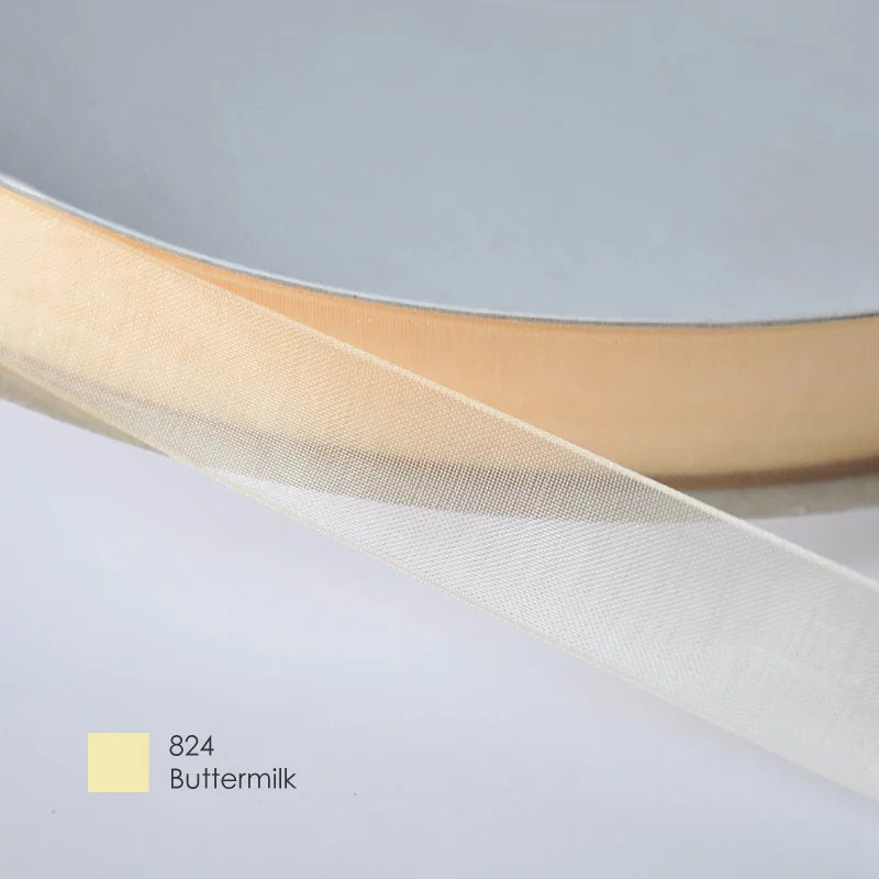 9mm Premium organza ribbon size