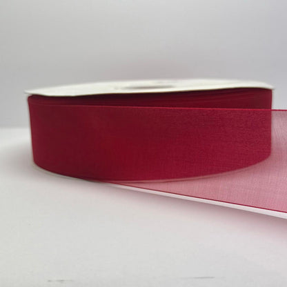 50mm Premium organza ribbon size