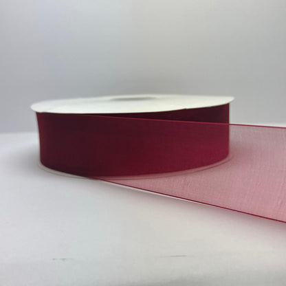 50mm Premium organza ribbon size