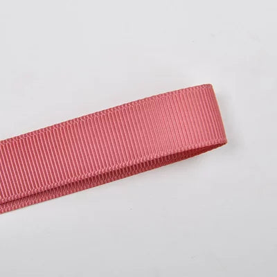16mm Premium grosgrain ribbon Grey, Pink, Red, Blue series