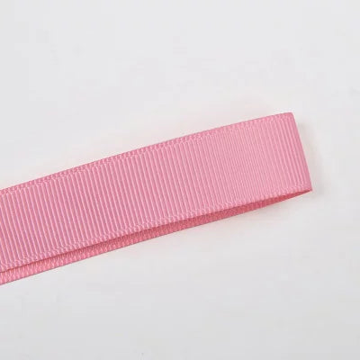 16mm Premium grosgrain ribbon Grey, Pink, Red, Blue series