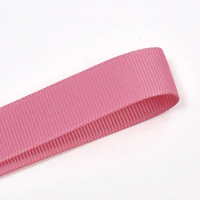 16mm Premium grosgrain ribbon Grey, Pink, Red, Blue series