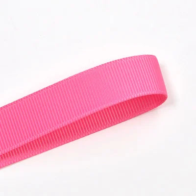 16mm Premium grosgrain ribbon Grey, Pink, Red, Blue series