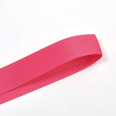 Premium grosgrain ribbon dark pink series