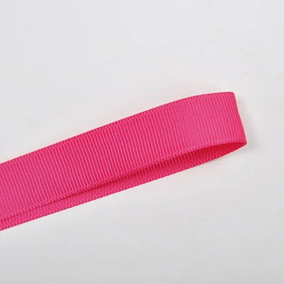 16mm Premium grosgrain ribbon Grey, Pink, Red, Blue series