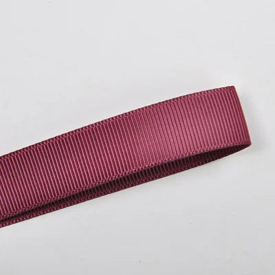 16mm Premium grosgrain ribbon Grey, Pink, Red, Blue series