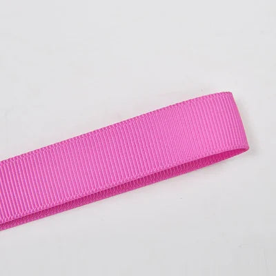 16mm Premium grosgrain ribbon Grey, Pink, Red, Blue series