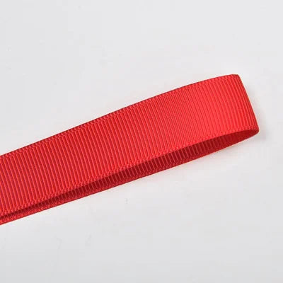 16mm Premium grosgrain ribbon Grey, Pink, Red, Blue series