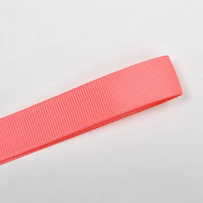 16mm Premium grosgrain ribbon Grey, Pink, Red, Blue series