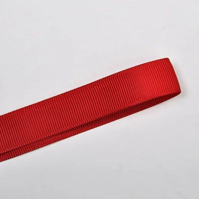16mm Premium grosgrain ribbon Grey, Pink, Red, Blue series