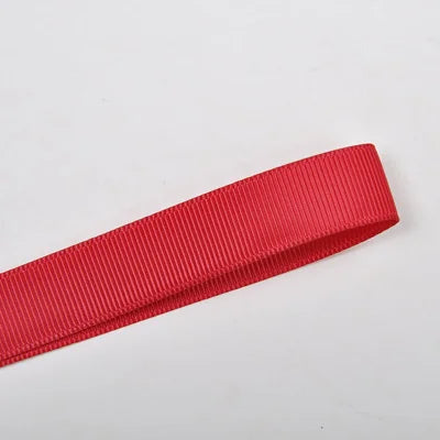 16mm Premium grosgrain ribbon Grey, Pink, Red, Blue series