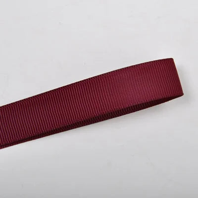 16mm Premium grosgrain ribbon Grey, Pink, Red, Blue series