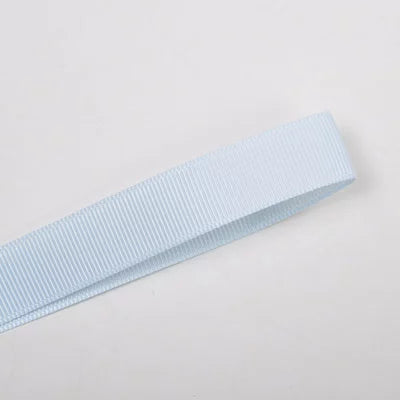 Premium grosgrain ribbon light blue series
