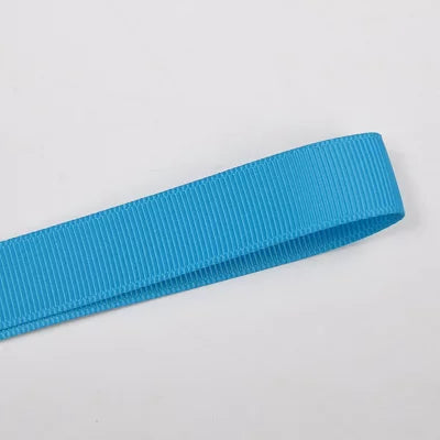 Premium grosgrain ribbon mid blue series