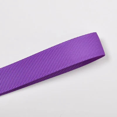 16mm Premium grosgrain ribbon Purple, Green, Yellow, Orange, Brown series