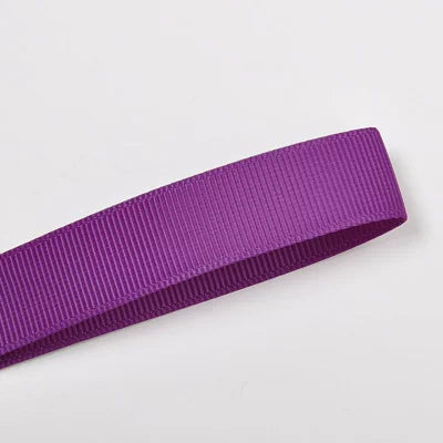 16mm Premium grosgrain ribbon Purple, Green, Yellow, Orange, Brown series