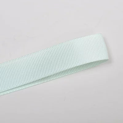 Premium grosgrain ribbon light green series