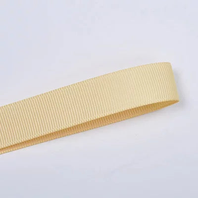 Premium grosgrain ribbon yellow series