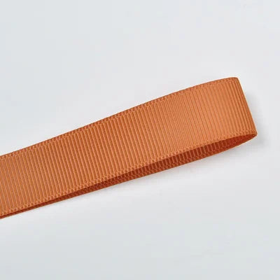 16mm Premium grosgrain ribbon Purple, Green, Yellow, Orange, Brown series