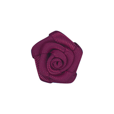 Rose Ribbon Bow With Single Face 15mm(20pcs)