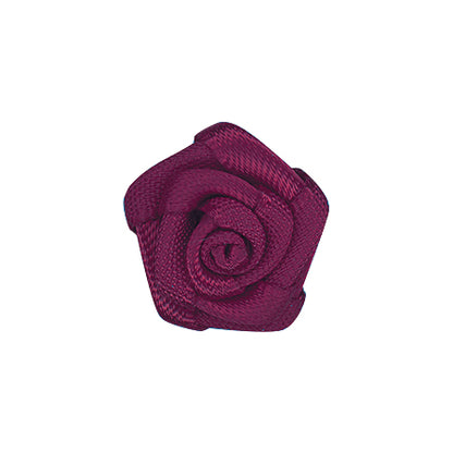 Rose Ribbon Bow With Single Face 15mm(20pcs)