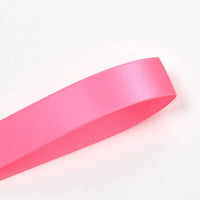 Double Side satin Bow Dark Pink Series (25 PCS)