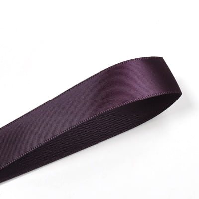 16mm Premium Double Face Satin Ribbon Purple, Green, Yellow, Orange, Brown Series